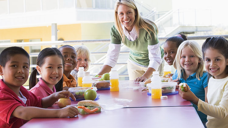 Children Eating